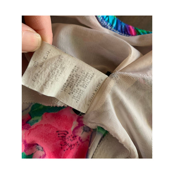 Vintage Jantzen classics tankini top swimsuit women's size 20 - Picture 8 of 12